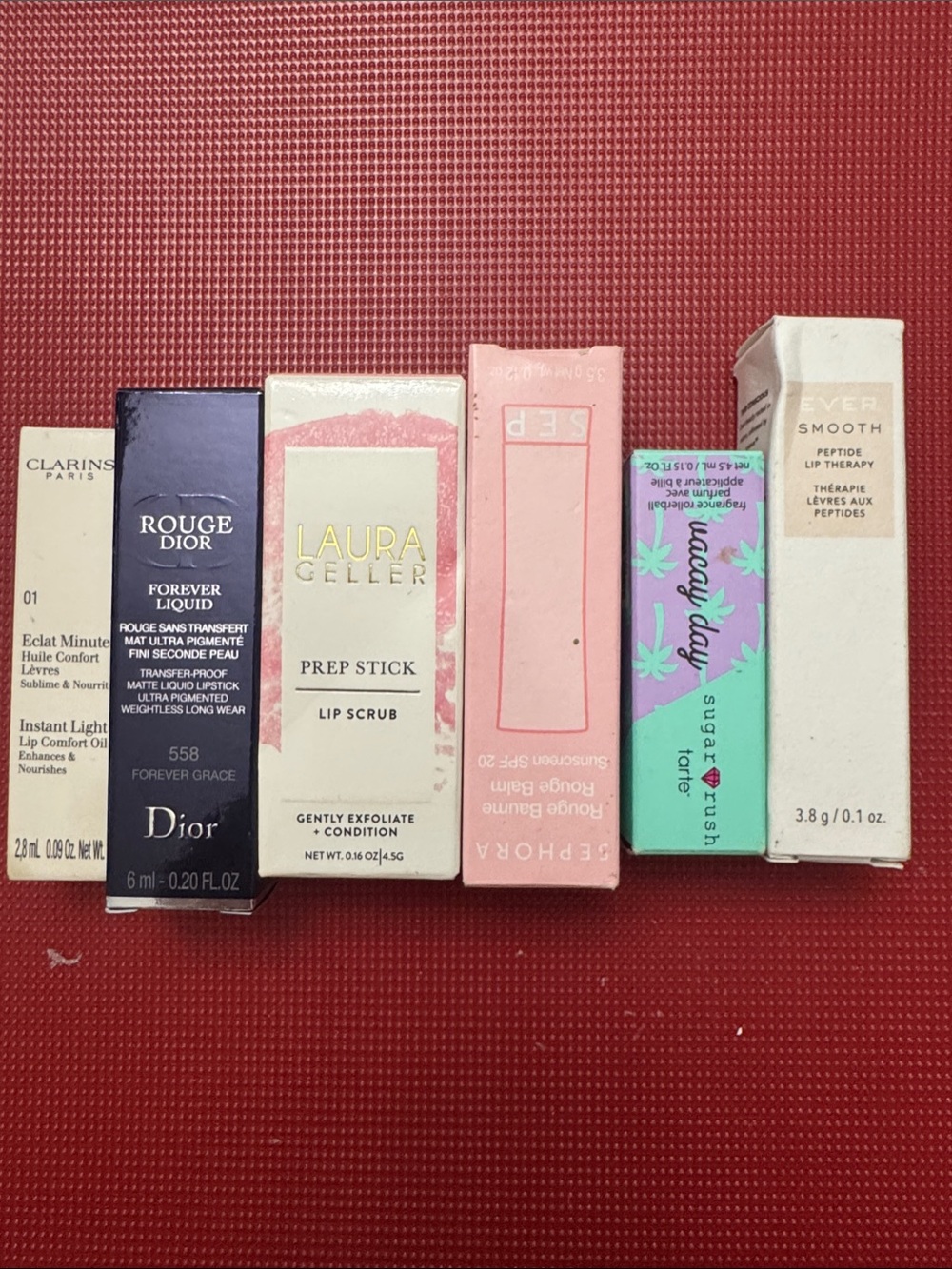 Dior Laura Geller Prep Stick Lip Scrub - Dior color Forever Grave